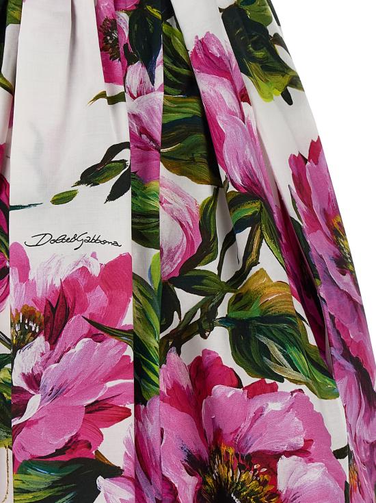 25SS 돌체앤가바나 미디 스커트 F4CULTHS5S3HA5KR Multicolor - DOLCE & GABBANA