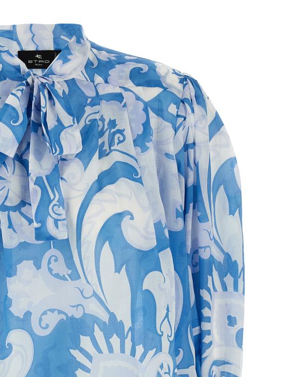 25SS 에트로 블라우스 WRJA008799SA5I2X0807 Light Blue - ETRO