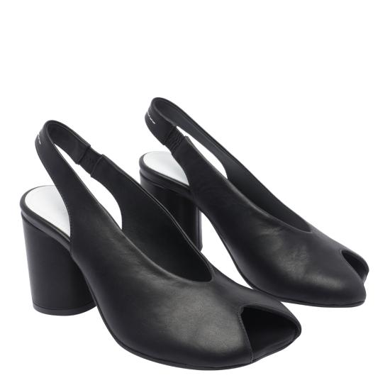 25SS MM6 메종마르지엘라 힐/펌프스 S66WP0104 P5000T8013 Black - MM6 MAISON MARGIELA