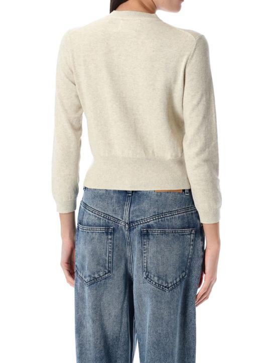 25SS 이자벨마랑에뚜왈 가디건 25PCA0040FAA1X05E 02LY LIGHT GREY - ISABEL MARANT ETOILE