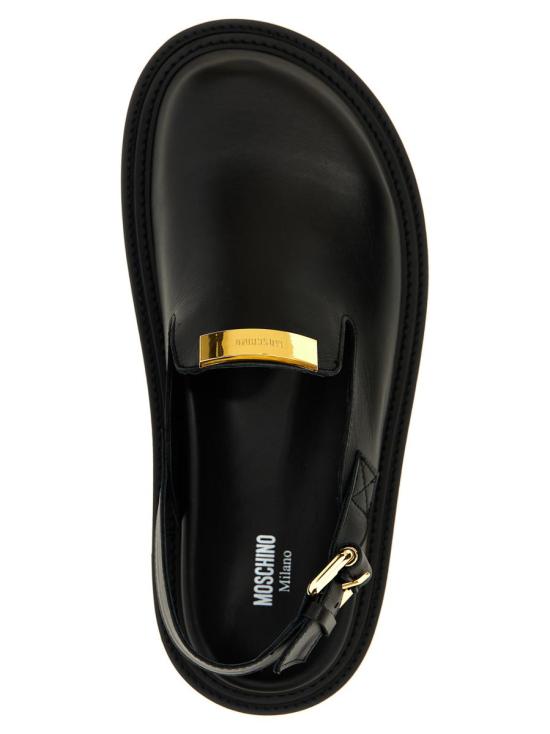 25SS 모스키노 로퍼 MB10143G0MGA0000 Black - MOSCHINO