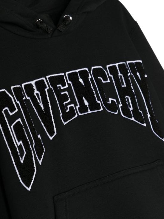  [키즈] 지방시 트레이닝 상의 H25475 09B NERO - GIVENCHY