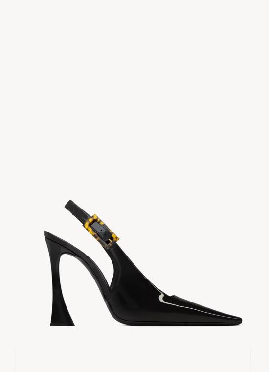 25FW 생로랑 힐/펌프스 7867561TV001000 Black