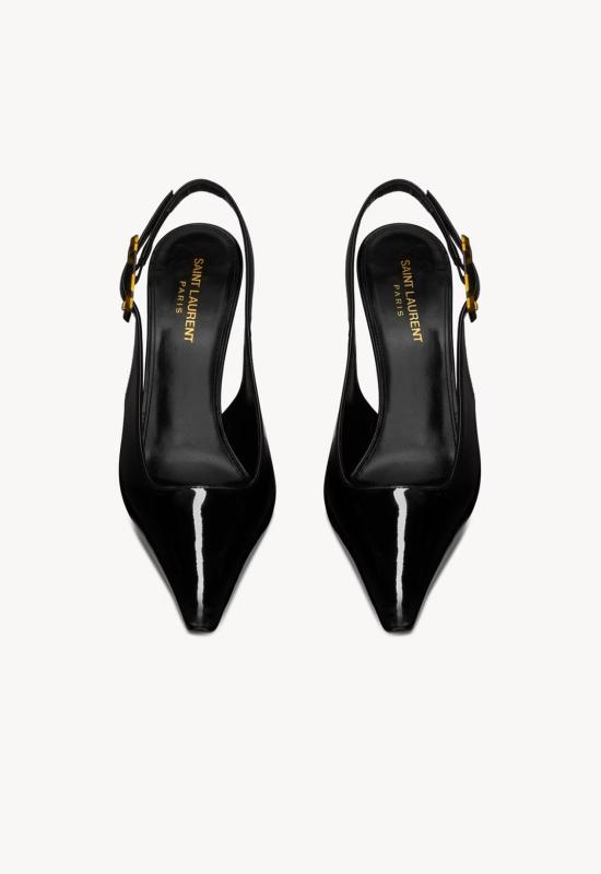 25FW 생로랑 힐/펌프스 7867561TV001000 Black - SAINT LAURENT