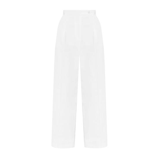 25SS 지방시 스트레이트 팬츠 BW515714X0 100 WHITE