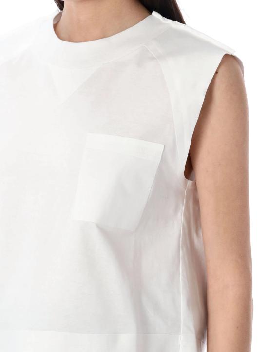 25SS 마르니 탑 THJE0360XYUTC446 00W01 WHITE - MARNI