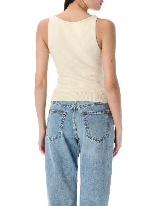 25SS 마린세르 민소매 티셔츠 WTK061ACKNI0530 WH20 OFF WHITE - MARINE SERRE