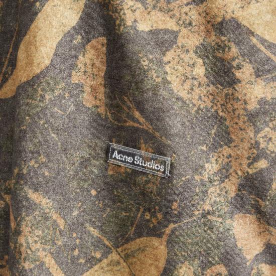 25SS 아크네 스튜디오 긴팔 티셔츠 CL0317 DRY BROWN - ACNE STUDIOS