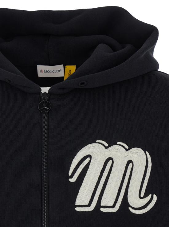 25SS 몽클레어 몽클레어 x 메르세데스 벤츠 바이 니고 후드 집업  8G0000489AWV999 Black - MONCLER