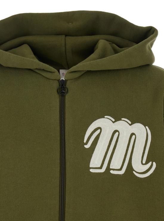 25SS 몽클레어 몽클레어 x 메르세데스 벤츠 바이 니고 후드 집업  8G0000489AWV816 Green - MONCLER