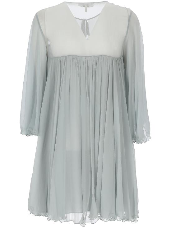 25SS 끌로에 미디 원피스 25SRO27116 01N Grey - CHLOE