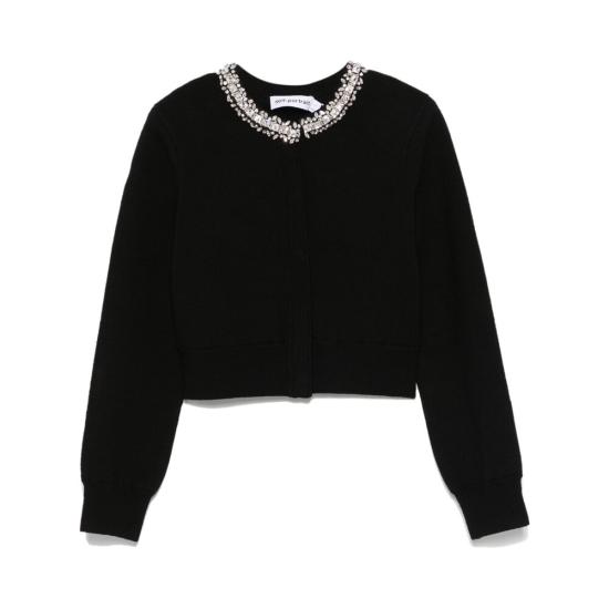 25SS 셀프 포트레이트 가디건 RS25102CBBLACK DOM