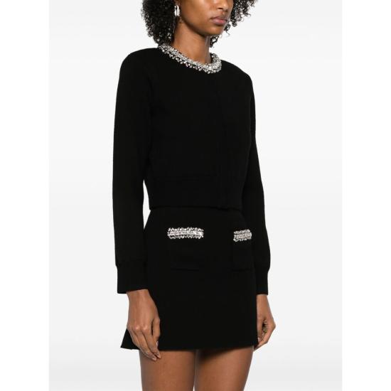 25SS 셀프 포트레이트 가디건 RS25102CBBLACK DOM - SELF PORTRAIT