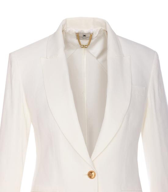 25SS 엘리자베타프랜치 수트 자켓 GI15752E2 360 White - ELISABETTA FRANCHI