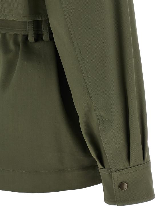 25SS 생로랑 자켓 818406YZ9AX3130 Green - SAINT LAURENT