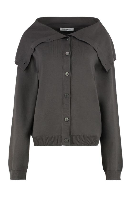 25SS 아워레가시 가디건 W2253OF FogCleanCotton grey