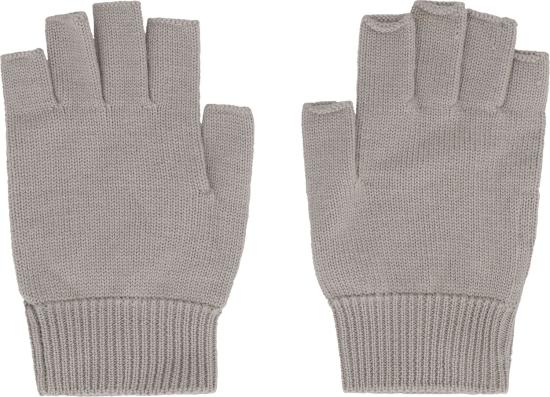 24FW 릭 오웬스 장갑 RU02C7485M 08 grey - RICK OWENS