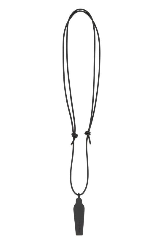  릭 오웬스 네크리스 RJ0000032MMTLBK 09 black - RICK OWENS