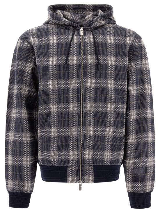 25SS 버버리 후드 티셔츠 8100934 INDIGO DOM