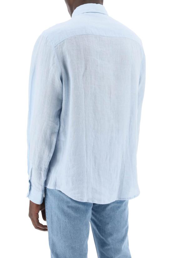 25SS 아페쎄 긴팔 셔츠 LIAEKH12545IAB LIGHT BLUE DOM - A.P.C.