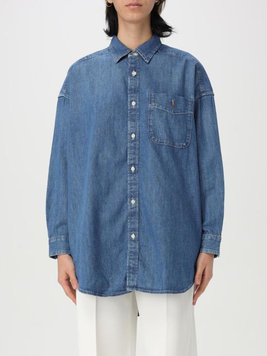 26SS 폴로 랄프로렌 셔츠 211969398 001 Blue