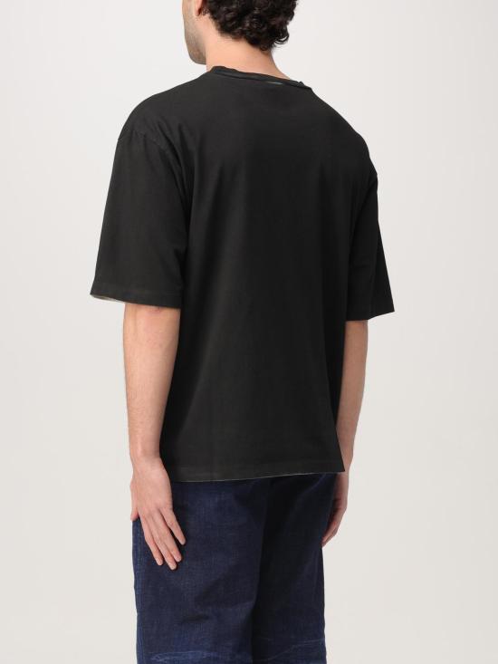 25FW 디스퀘어드2 반팔 티셔츠 S74GD1405S24583 900 Black - DSQUARED2