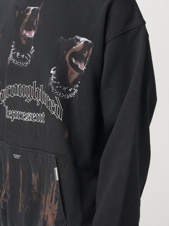 26SS 리프레젠트 긴팔 티셔츠 MLM41134 VINTAGEBLA Black 1 - REPRESENT