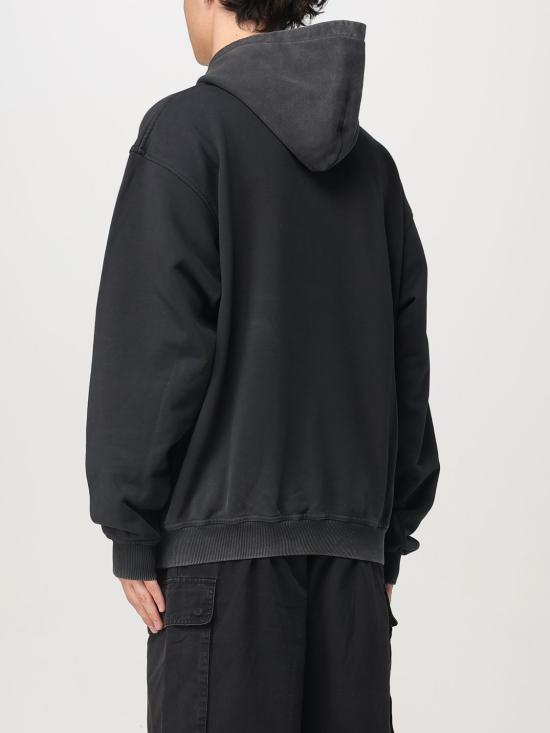 26SS 리프레젠트 긴팔 티셔츠 MLM41134 VINTAGEBLA Black 1 - REPRESENT