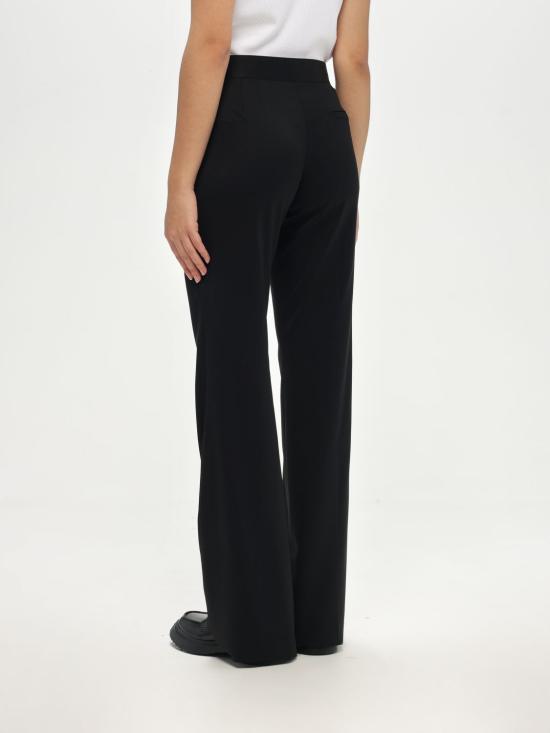 25FW 모스키노 스트레이트 팬츠 03050418 0555 Black - MOSCHINO