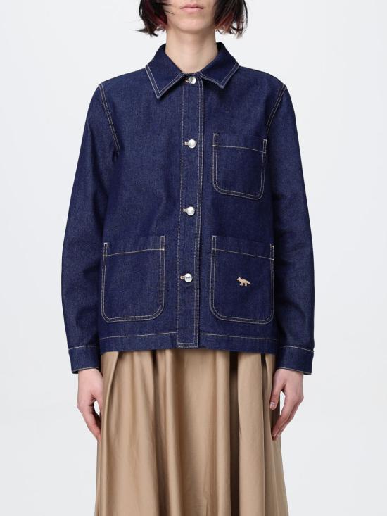 25SS 메종키츠네 자켓 OW02136WW0081 P470 Indigo