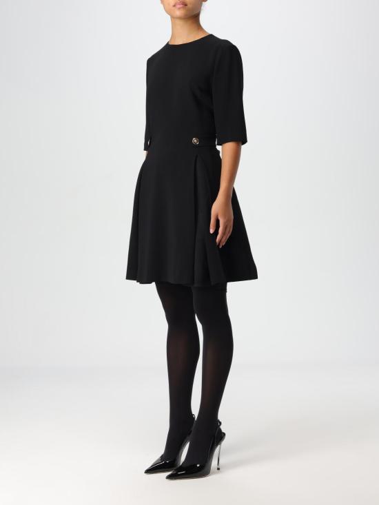 24FW 베르사체 숏 원피스 10155091A00524 1B000 Black - VERSACE