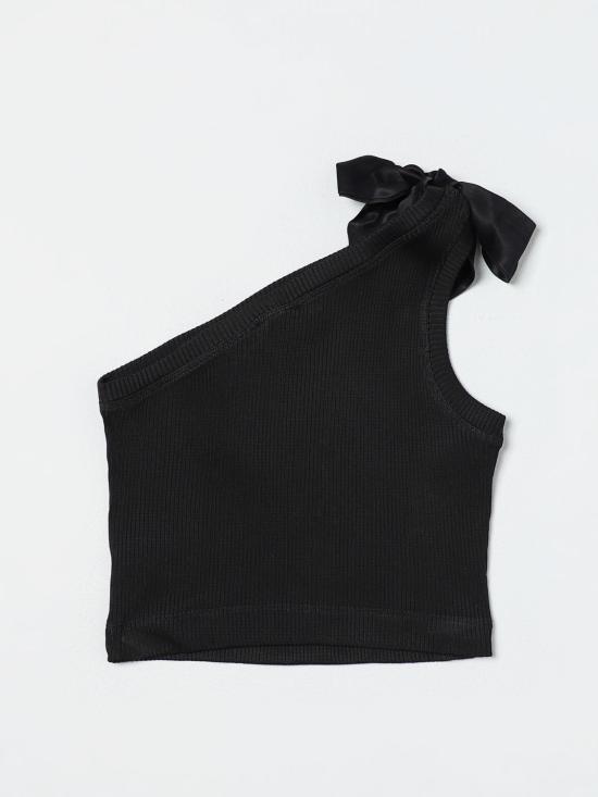 25FW [키즈] 모나리자 탑 41C6103213 0050 Black - MONNALISA