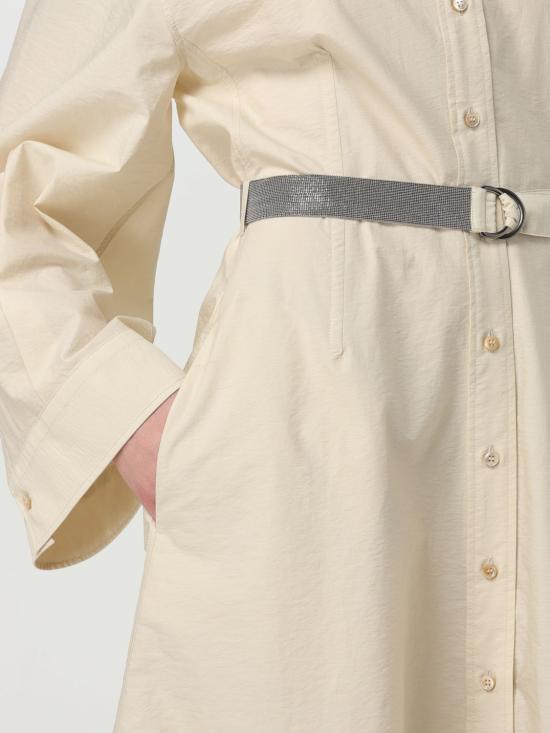 25SS 브루넬로 쿠치넬리 롱 원피스 M0F79AHB46 C2869 Beige - BRUNELLO CUCINELLI