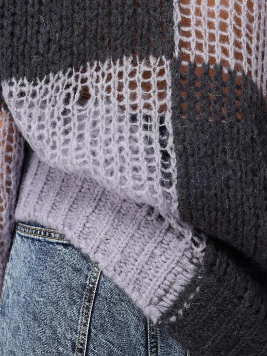 24FW 아크네 스튜디오 스웨터 A60543 BAS Violet - ACNE STUDIOS
