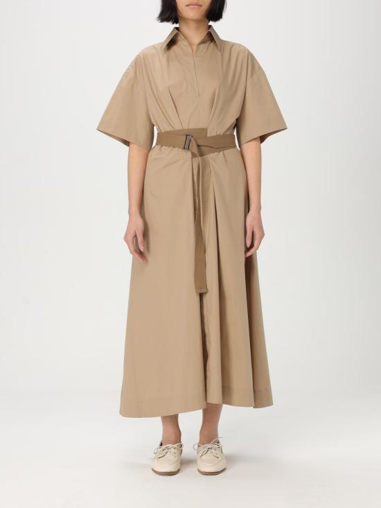 25SS 브루넬로 쿠치넬리 롱 원피스 M0H93A5306 C2871 Beige