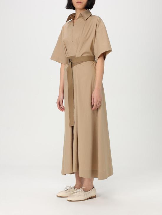 25SS 브루넬로 쿠치넬리 롱 원피스 M0H93A5306 C2871 Beige - BRUNELLO CUCINELLI