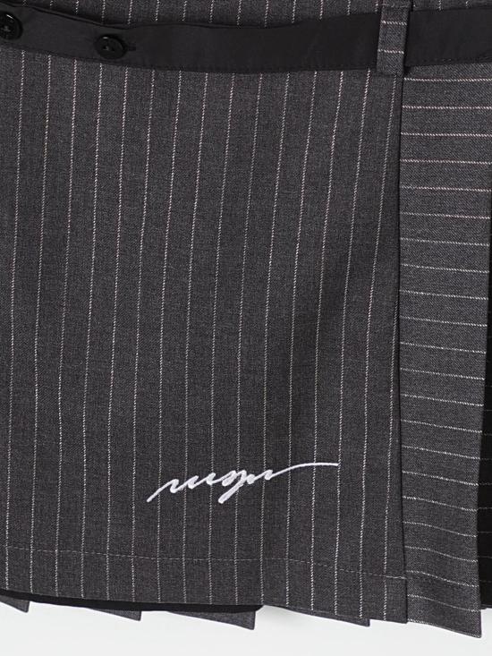 25FW [키즈] 엠에스지엠 스커트 F4MSJGSK123 101 Grey - MSGM