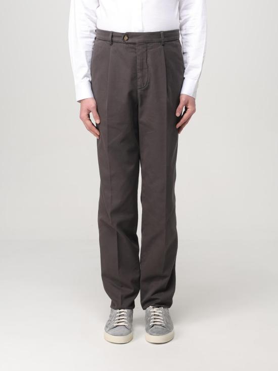 25SS 브루넬로 쿠치넬리 스트레이트 팬츠 M252DE1450 C6015 Dove Grey