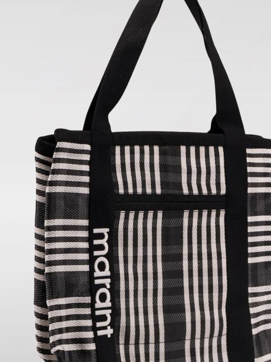 25SS 이자벨마랑 토트백 PP0021FAA1X17M BKWH Black - ISABEL MARANT