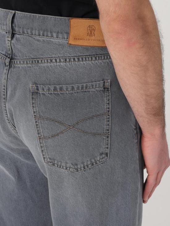25SS 브루넬로 쿠치넬리 데님 팬츠 M240PO1090 C9007 Grey - BRUNELLO CUCINELLI