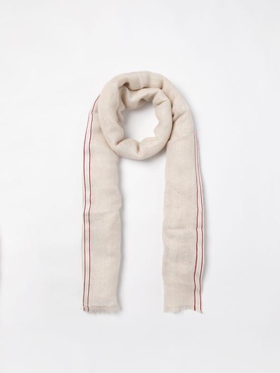 25SS 브루넬로 쿠치넬리 머플러/스카프 MSC663AV CMM71 Brown - BRUNELLO CUCINELLI