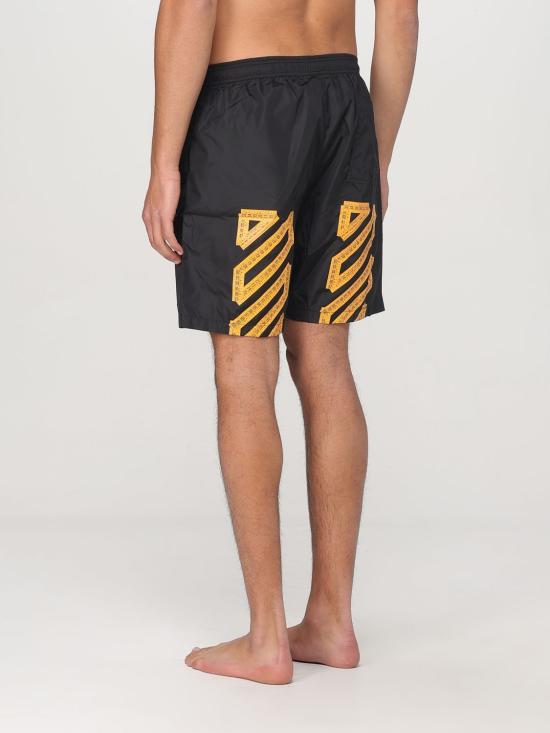 25SS 오프화이트 스윔팬츠 OMFD013S25FAB003 1015 Black - OFF WHITE