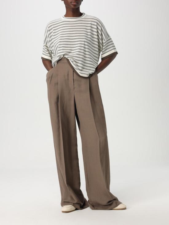 25SS 브루넬로 쿠치넬리 팬츠 MH126P8669 C2925 Brown - BRUNELLO CUCINELLI