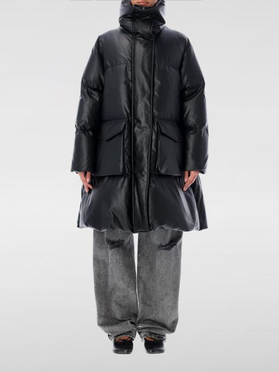 24FW MM6 메종마르지엘라 자켓 S52AA0180S53057 900 Black