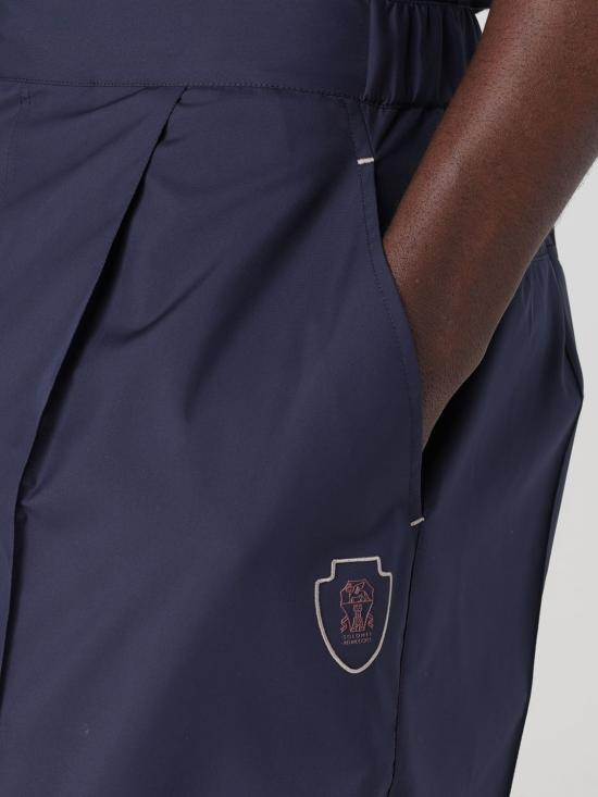 25SS 브루넬로 쿠치넬리 팬츠 MB4223580T CDQ57 Blue - BRUNELLO CUCINELLI