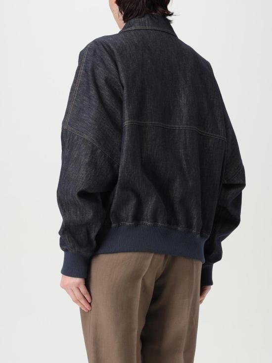 25FW 브루넬로 쿠치넬리 자켓 MB1257470 C001 Blue - BRUNELLO CUCINELLI