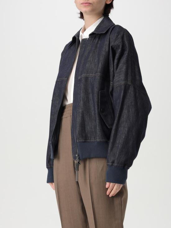 25FW 브루넬로 쿠치넬리 자켓 MB1257470 C001 Blue - BRUNELLO CUCINELLI