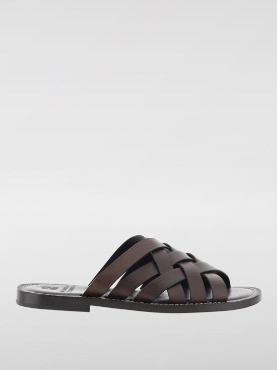 25SS 브루넬로 쿠치넬리 샌들 MZUELBM326 C8894 Brown