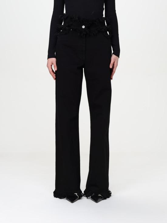 25SS 살바토레 페라가모 데님 팬츠 13G876 782632 002 Black