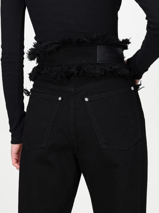 25SS 살바토레 페라가모 데님 팬츠 13G876 782632 002 Black - SALVATORE FERRAGAMO